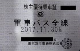 東京急行電鉄株式会社・東急電鉄の株主優待券(乗車証・定期・冊子）高価買取|金券ショップトミンズ