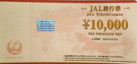 JAL旅行券